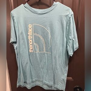 The north face t-shirt baby blue